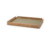 LIND DNA Airy teak tray square M Nupo herbal dust