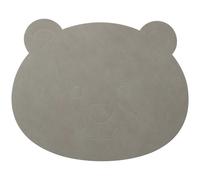 LIND DNA - Bear Placemat, Nupo Light Grey - Grey