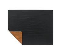 LIND DNA Buffalo placemat reversible square 1 pcs black-nature
