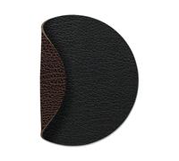 LIND DNA Bull coaster reversible circle 1 pcs black-brown