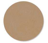 LIND DNA - Circle Glass Coaster Nupo 10 cm, Nougat - Nougat