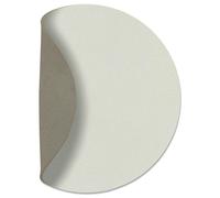 LIND DNA - Circle Reversible Coaster 10 cm, Linen/Flint Grey - Linen