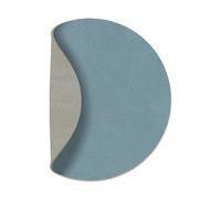 LIND DNA Cloud coaster reversible circle 1 pcs lightblue-light grey
