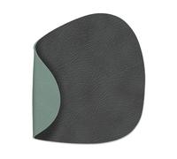 LIND DNA Cloud-Nupo coaster reversible curve 1 pcs anthracite-pastel green