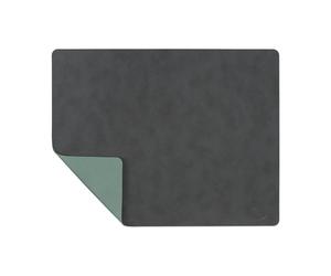 LIND DNA Cloud-Nupo placemat reversible square 1 pcs anthracite-pastel green