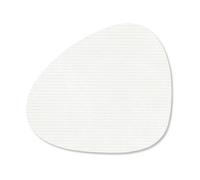 LIND DNA Corduroy coaster curve Pure white