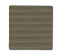 LIND DNA Corduroy coaster square Army Green