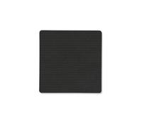 LIND DNA Corduroy coaster square Black ink
