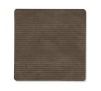 LIND DNA Corduroy coaster square Caviar
