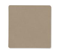 LIND DNA Corduroy coaster square Clay Brown