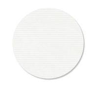 LIND DNA Corduroy coasters Pure white, circle