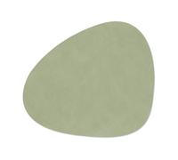 LIND DNA Corduroy placemat curve L Olive Green