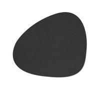 LIND DNA Core placemat curve L Flecked anthracite