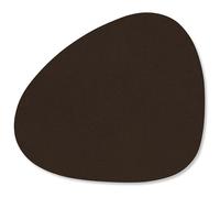 LIND DNA - Curve Glass Coaster Nupo 11x13 cm, Hazel - Hazel