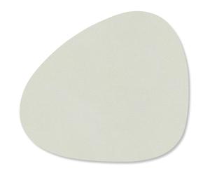 LIND DNA - Curve Glass Coaster Nupo 11x13 cm, Linen - Linen