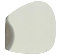 LIND DNA - Curve L Reversible Table Mat 37x44 cm, Flint Grey/Linen - Linen