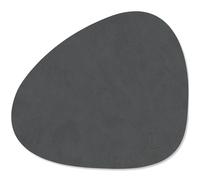 LIND DNA - Curve Placemat Nupo 24x28 cm, Anthracite - Anthracite