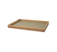 LIND DNA Even teak tray square L Nupo herbal dust