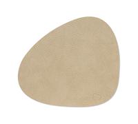 LIND DNA Hippo placemat curve M Sand