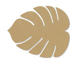 LIND DNA - Leaf Coaster 12x14 cm, Khaki - Khaki