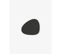 Lind Dna Lind Dna Nupo Flecked Leather Coaster 13.5cm x 11cm Anthracite