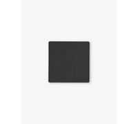 Lind Dna Lind Dna Nupo Flecked Square Leather Coaster 10cm x 10cm Anthracite