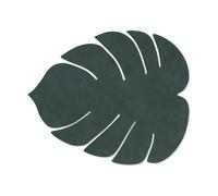 LIND DNA Monstera Leaf Nupo placemat L Dark green