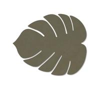 LIND DNA Monstera Leaf Nupo placemat S Army green