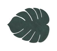 LIND DNA Monstera Leaf Nupo placemat S Dark green