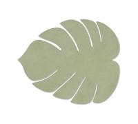 LIND DNA Monstera Leaf Nupo placemat S Olive green