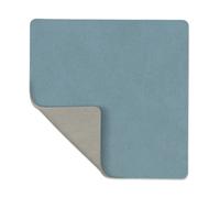 LIND DNA Nupo coaster reversible square 1 pc lightblue-light grey