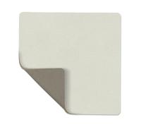 LIND DNA Nupo coaster reversible square 1 pc Linen-Flint Grey