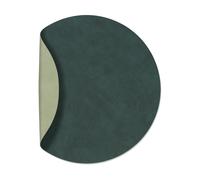 LIND DNA Nupo placemat circle reversible XL 1 pcs Dark green-olive green