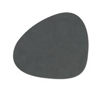 LIND DNA Nupo placemat curve L anthracite grey