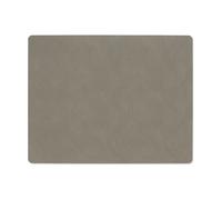LIND DNA Nupo placemat square L Flint grey