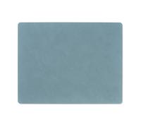 LIND DNA - Square L Table Mat Nupo 35x45 cm, Light Blue - Light blue
