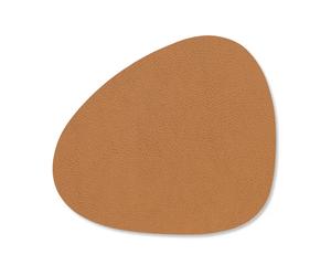 LIND DNA Serene coaster curve 11x13 cm Nature