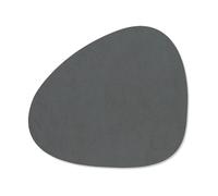 LIND DNA Serene placemat curve S 24x28 cm Anthracite