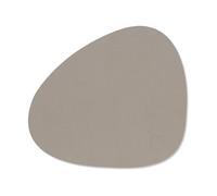 LIND DNA Serene placemat curve S 24x28 cm Ash