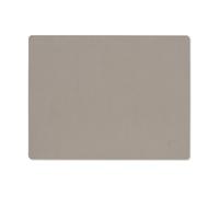 LIND DNA Serene placemat square M 26.5x34.5 cm Ash