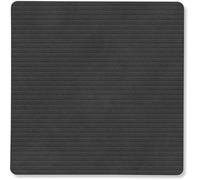 LIND DNA - Square Corduroy Coaster, Black - Black