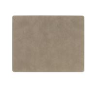 LIND DNA Square Nupo placemat 35x45 cm Nomad grey