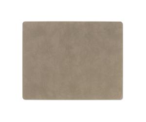 LIND DNA Square Nupo placemat 35x45 cm Nomad grey