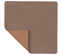 LIND DNA - Square Reversible Coaster 10x10 cm, Truffle/Old Rose - Old Rose