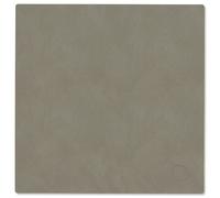 LIND DNA - Square S Table Mat Nupo 28x28 cm, Flint Grey - Flint Grey