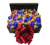 Lind Lindor Chocolate Gift Box Hamper Ferero roche Lind Birthday Present Bouquet Sweets Candy Wedding Favour Cadbury Red Blue Dark White Galoree (Medium)