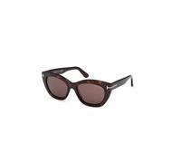 Linda-02 Sunglasses - female - Tom Ford - Sunglasses - Brown - 53 MM - Accessories 53 MM