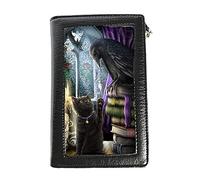 Linda Jones - Familiarity - 3D Purse - Black Cat & Raven Purse
