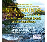 Linda M Hopkins - Sea Sounds CD At The Cove - Gentle Relaxing Natural Sounds Of Calm Ocean Waves CD