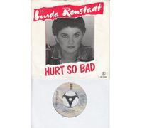 LINDA RONSTADT - HURT SO BAD / JUSTINE / 1980 / ASYLUM RECORDS # AS 12.444 / Bildhülle / Deutsche Pressung / 7" Vinyl Single Schallplatte